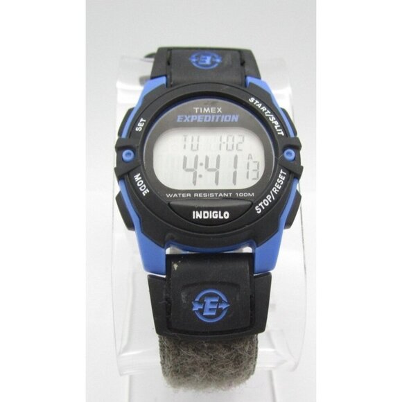 Women Timex Indiglo Expedition Quartz Digital 33mm Watch (I26) "New Battery" - Picture 1 of 9